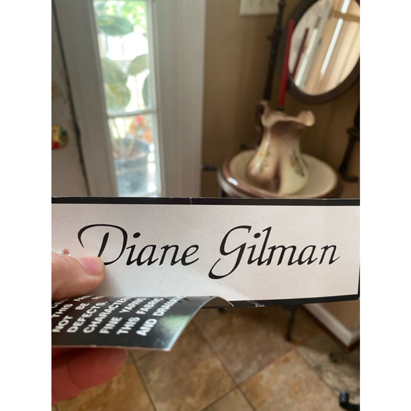 Women's Diane Gilman Pink Green Plaid Blouse Size L - Picture 3 of 8